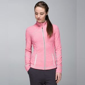 Lululemon Forme Jacket Cuffins – Wee Are From Space Neon Pink Opal – Size 4